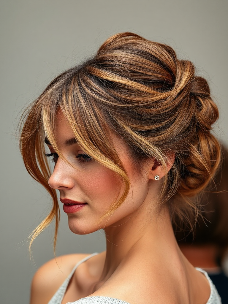 Elegant Updo for Long Hair