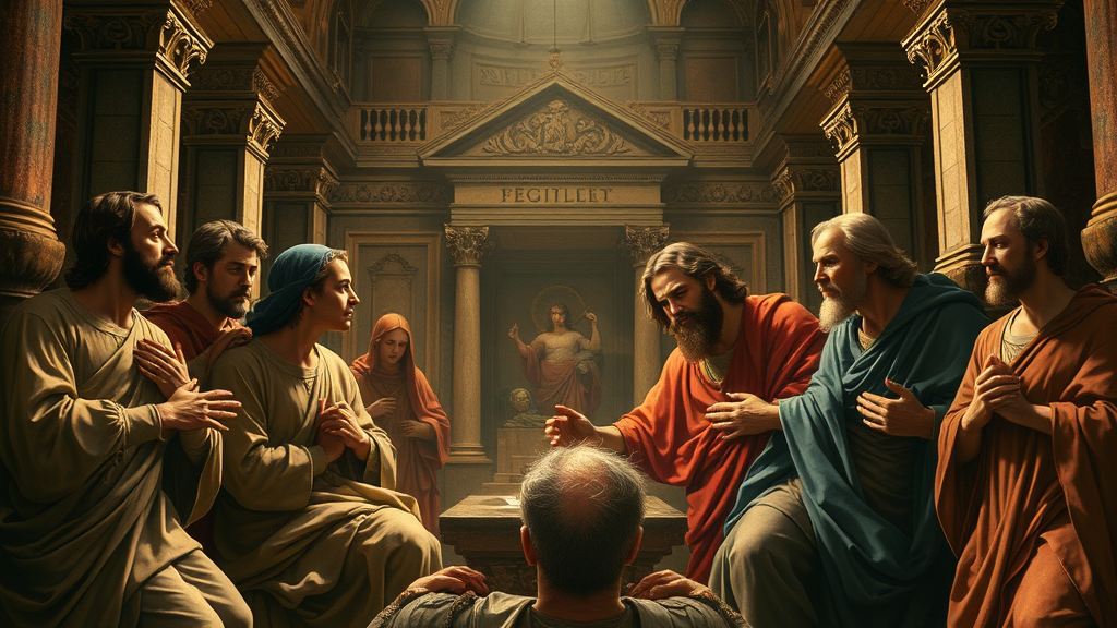 정권의 안정과 민주주의 상징적 장면