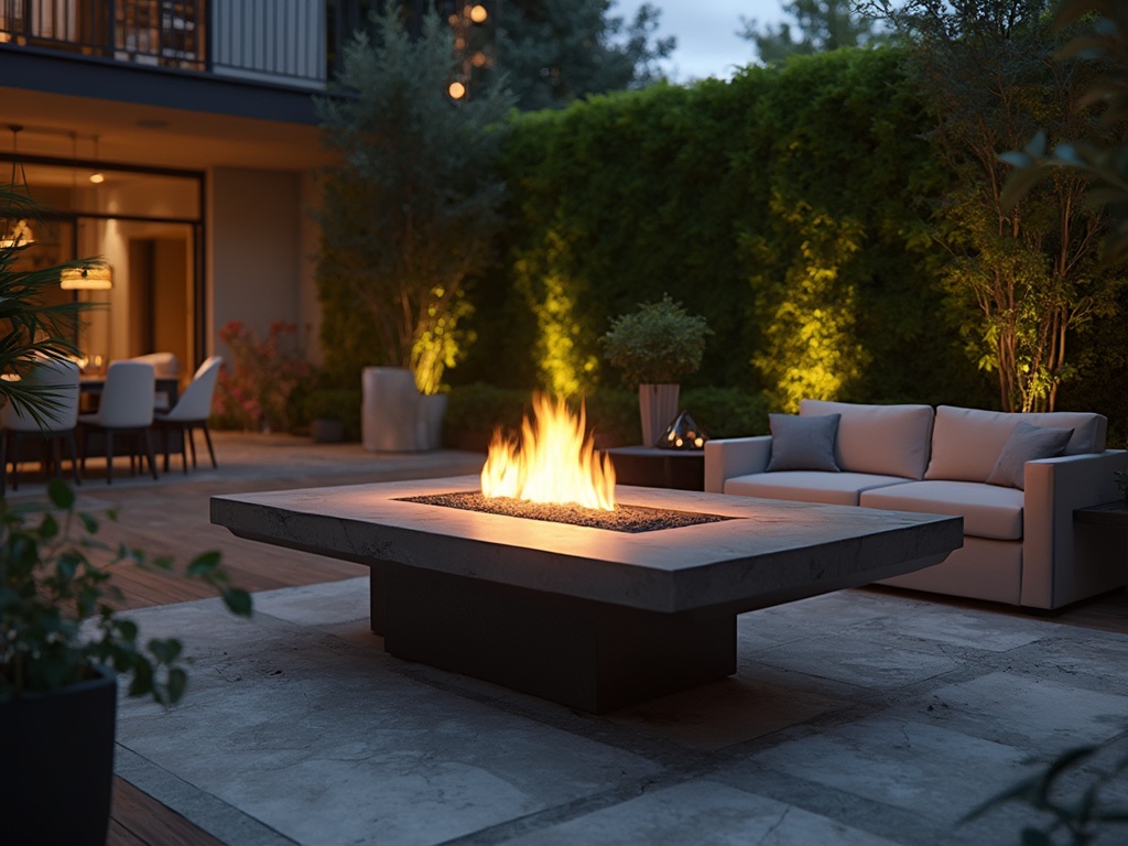 Natural Gas Fire Table