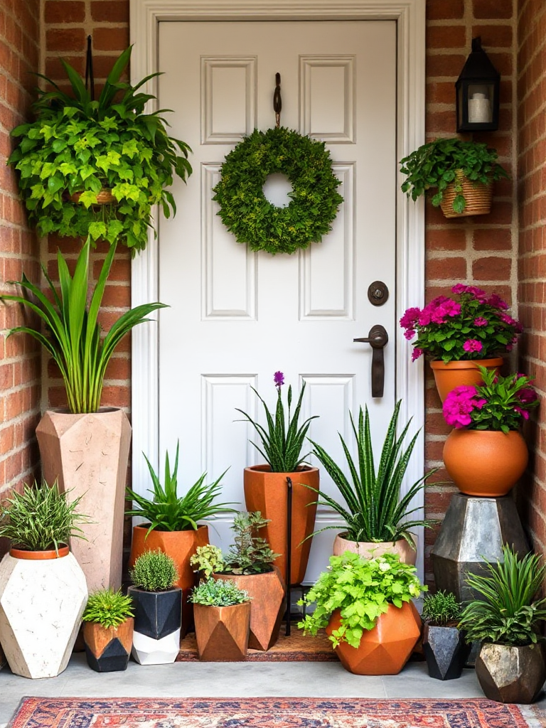 Boho Front Door Decor Ideas