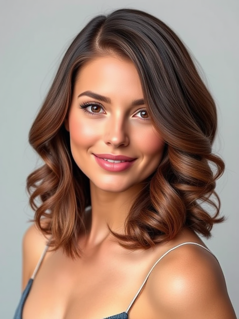 Shoulder-Length Straight Hairstyles