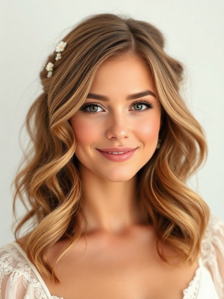 Medium-Length Hair with Layers