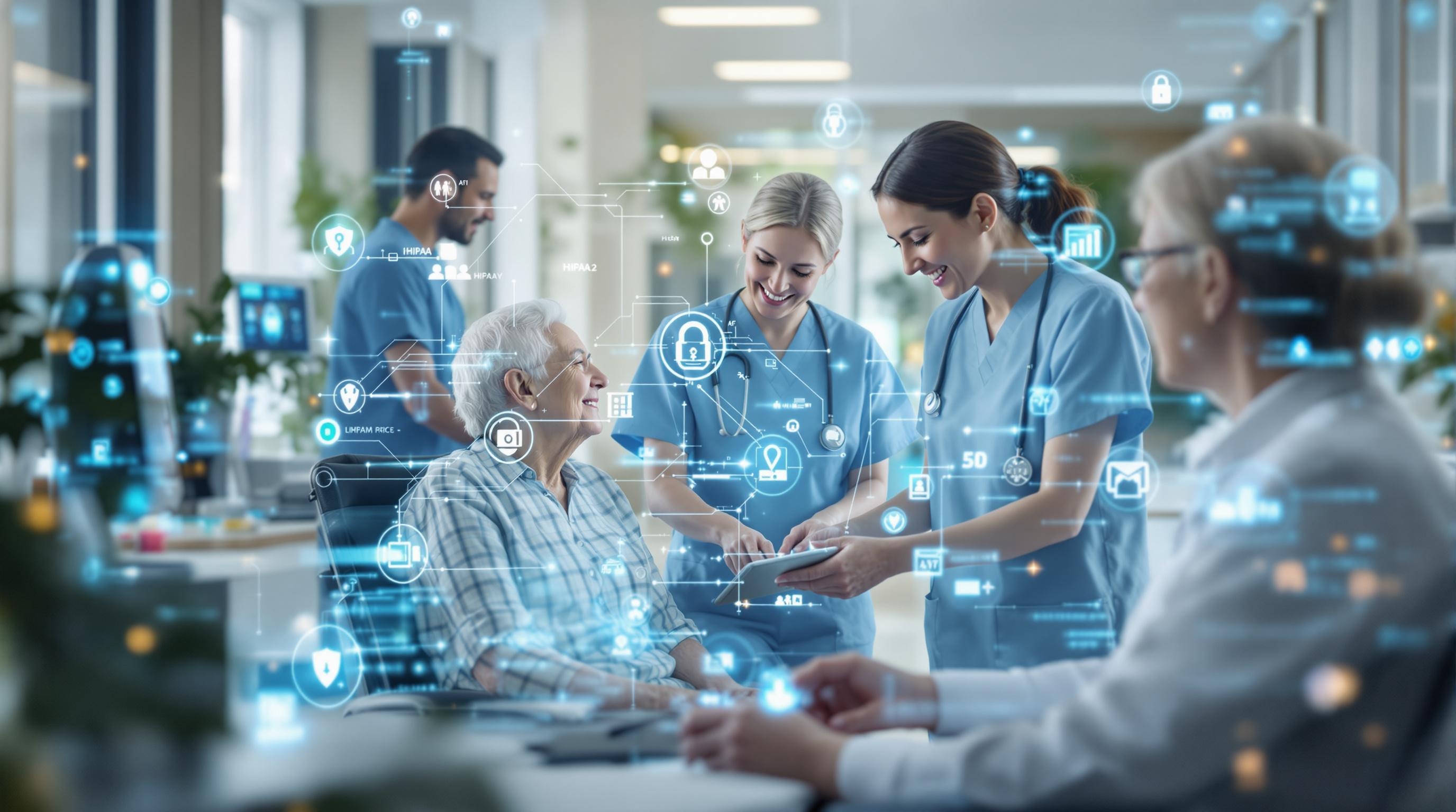 HIPAA Compliant Healthcare AI: Transforming Skilled Nursing Facilities