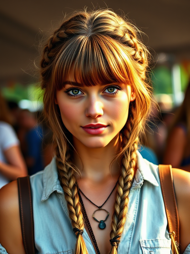 Long Hairstyles with Bangs