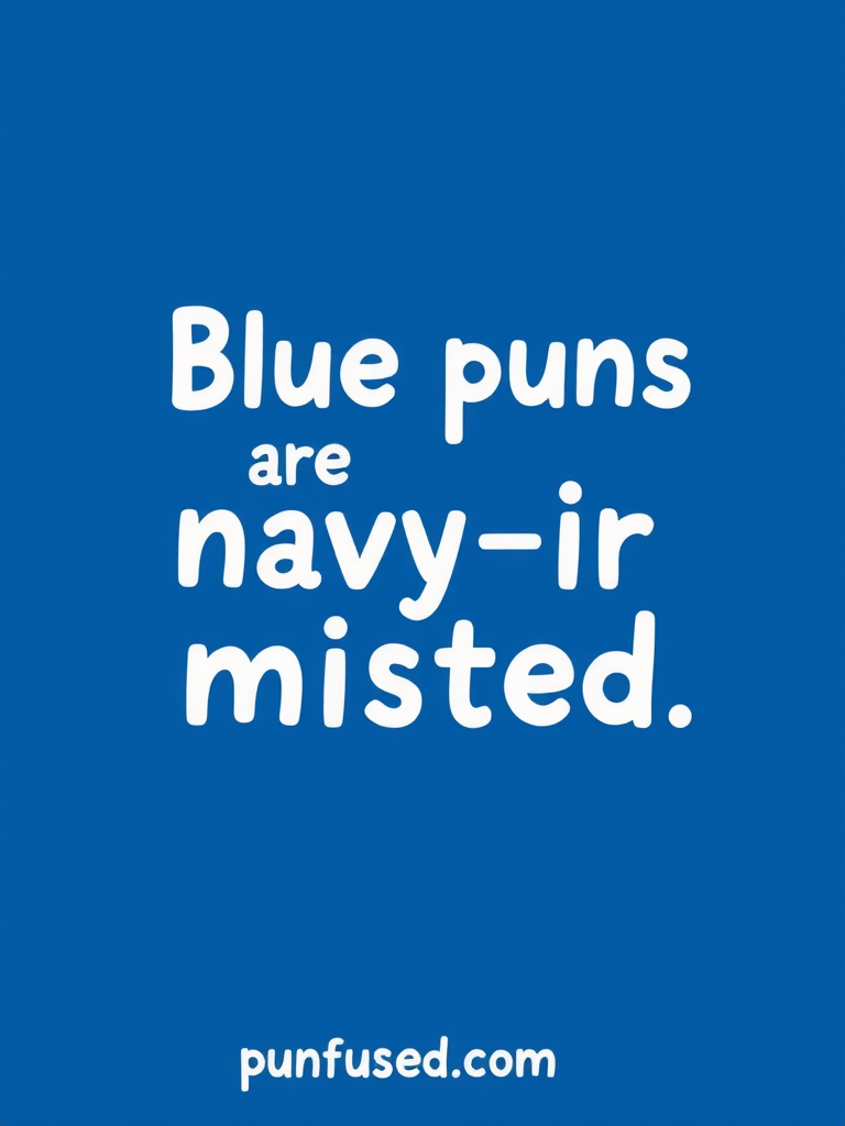 blue puns