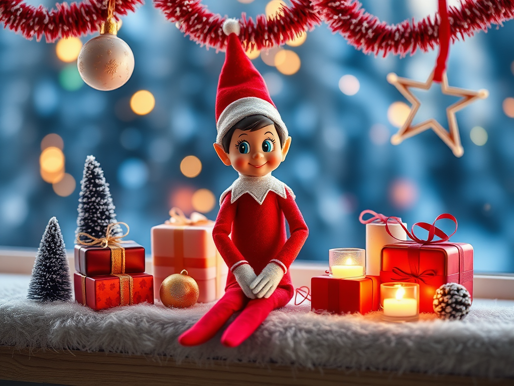 Image for Elf on the Shelf Artwork