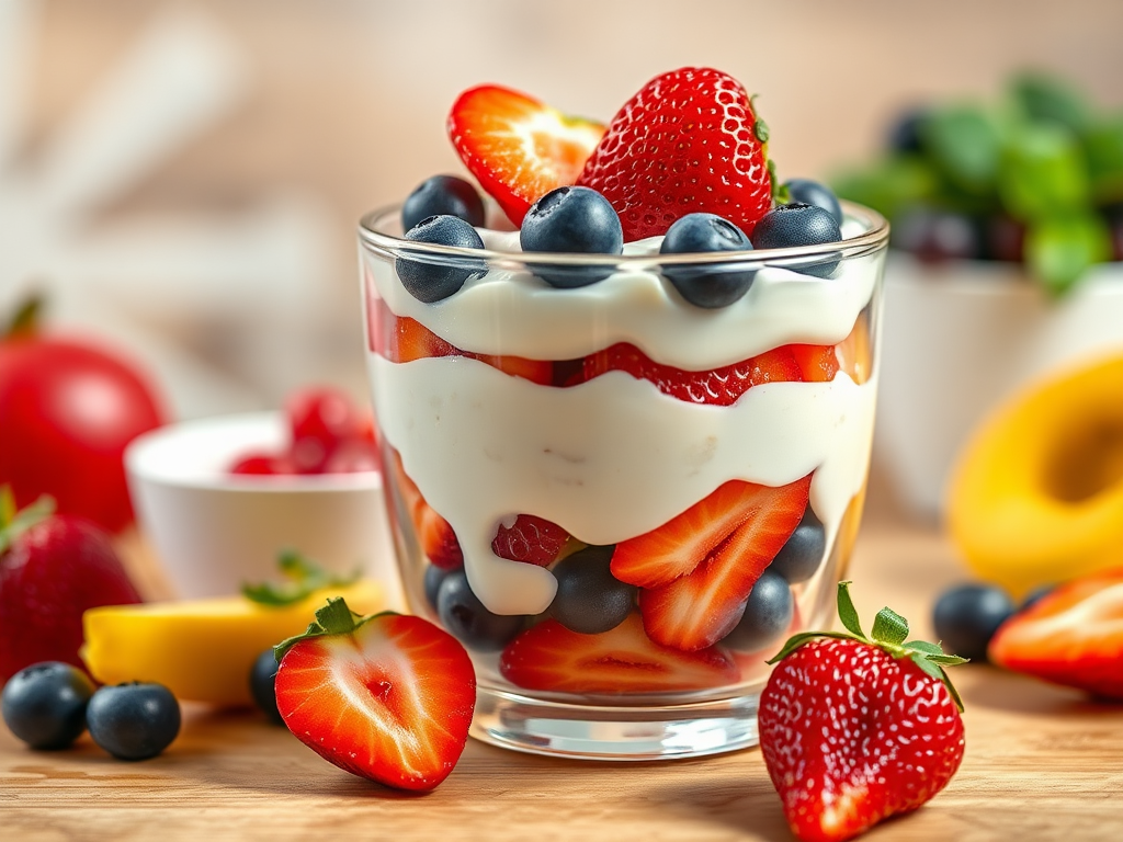 Image for Fruit and Yogurt Parfait