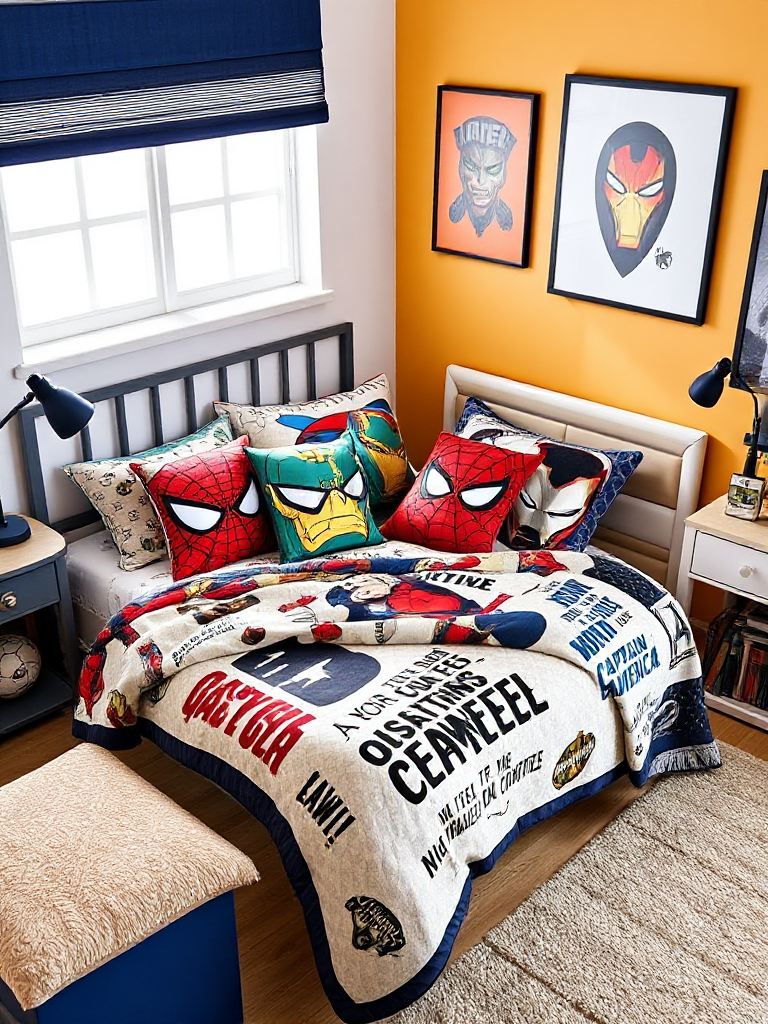 Marvel Bedroom Ideas For Boys