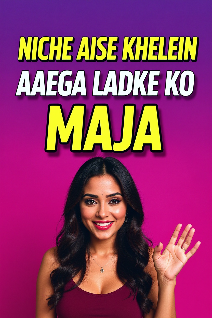 Niche aise khelein aaega ladke ko maja