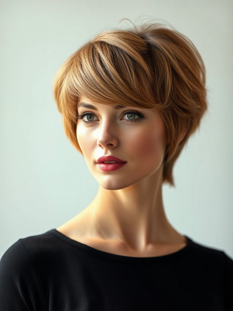 Short Hairstye for Fine Hair