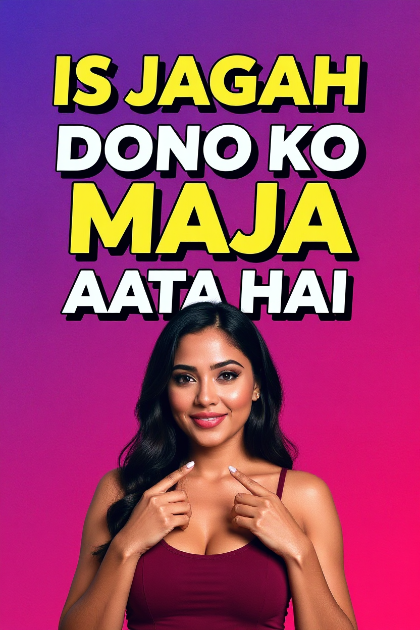 Is jagah dono ko maja aata hai