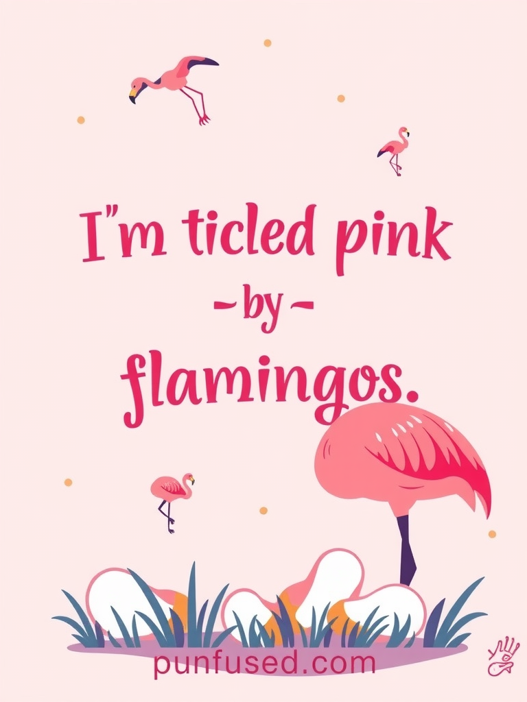 flamingo puns