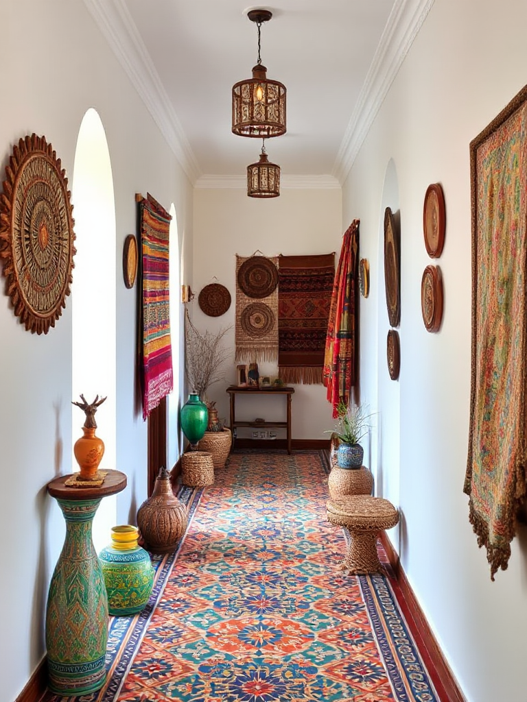 Boho Hallway Ideas