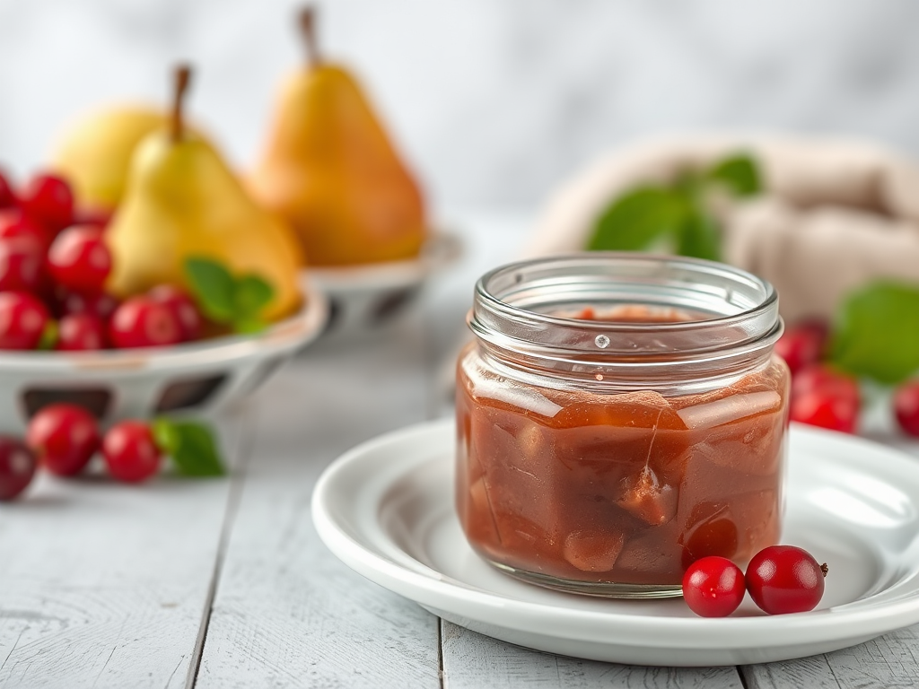 Image for Cranberry Pear Butter: