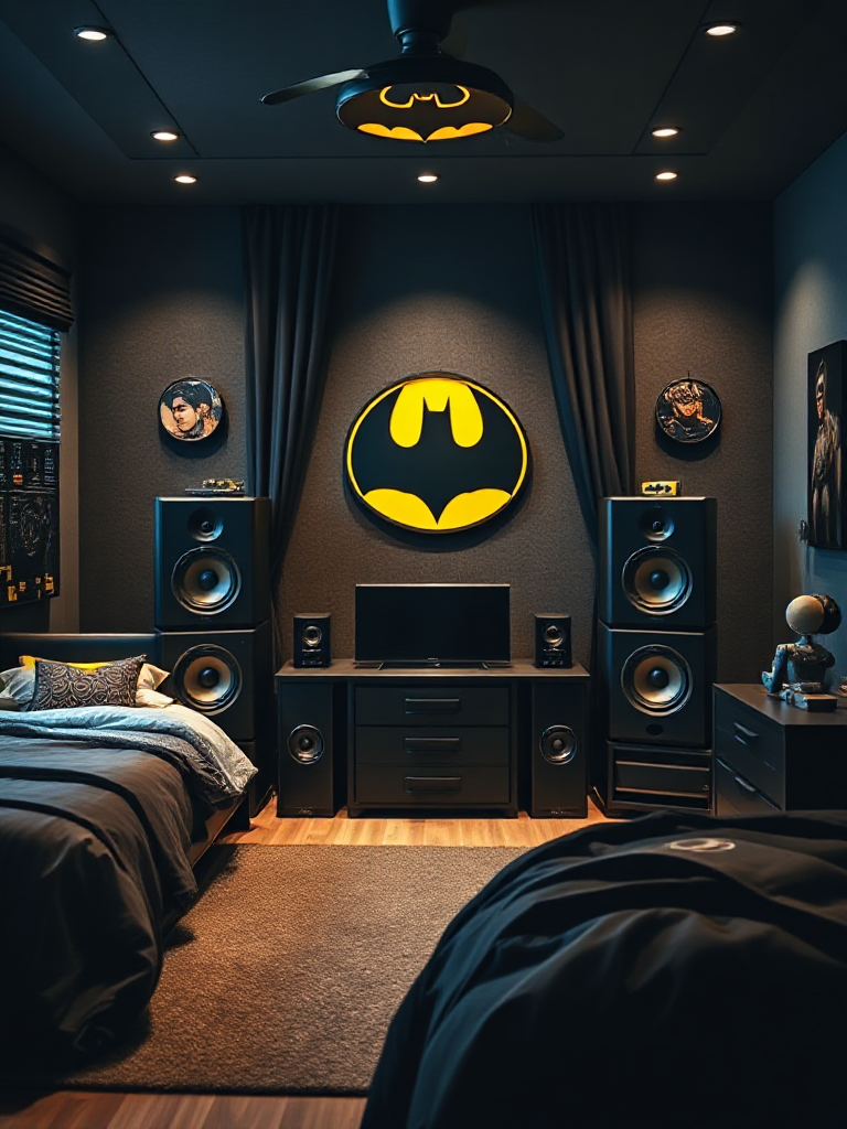 Batman Bedroom Ideas