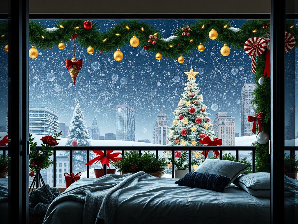 Image for DIY Christmas Wall Mural: