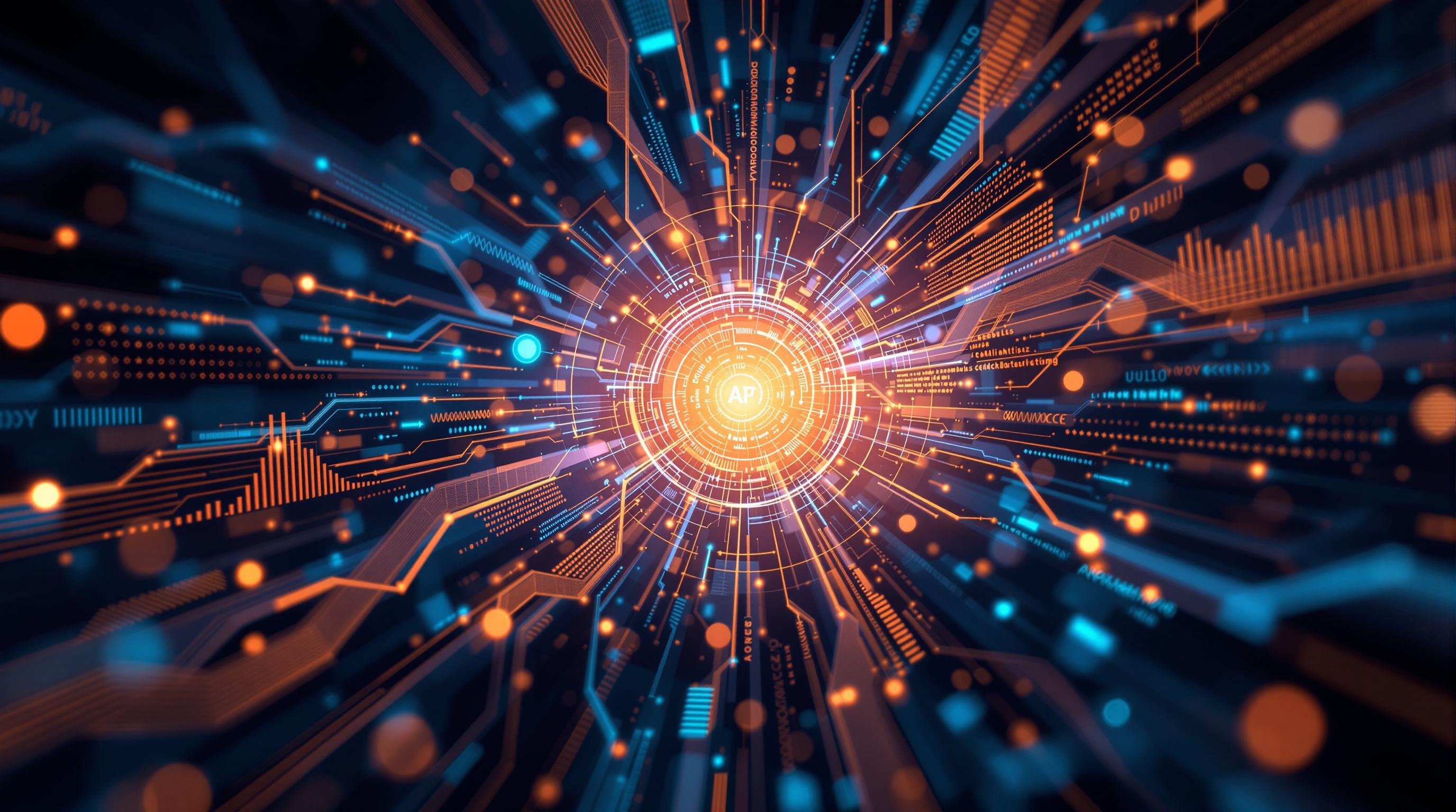 Realistic scene showing AI-assisted healthcare interaction, with a doctor using multimodal AI tools analyzing patient data from images, speech, and text, modern medical environment, professional and clean look, 16:9 aspect ratio