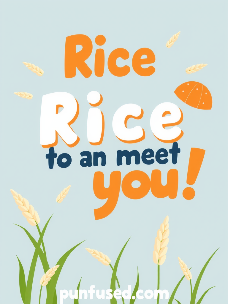 rice puns