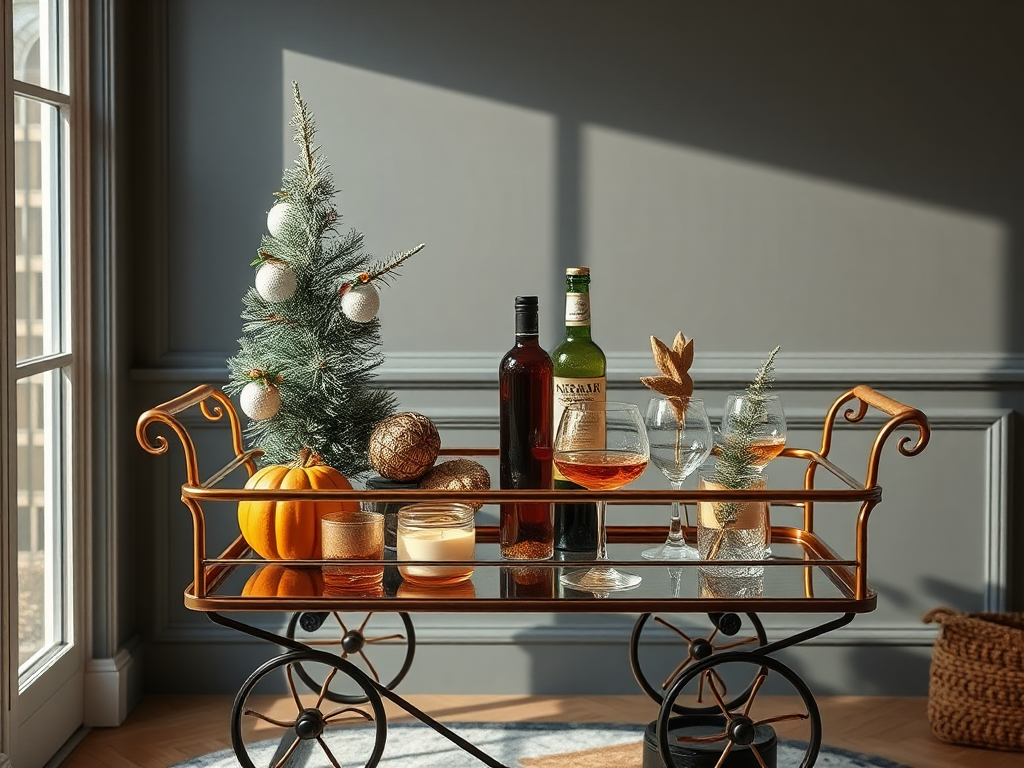 Image for Create a Seasonal Bar Cart