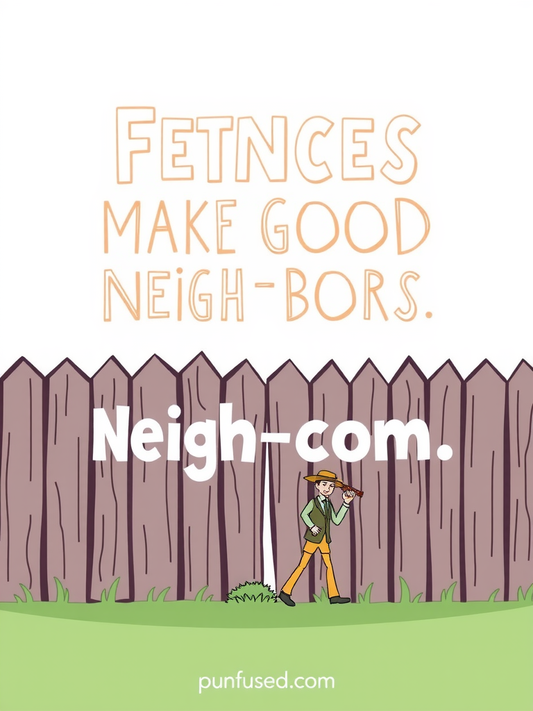 fence puns