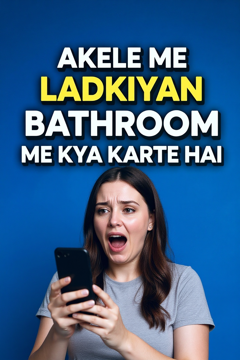 Akele me ladkiyan bathroom me kya karte hai