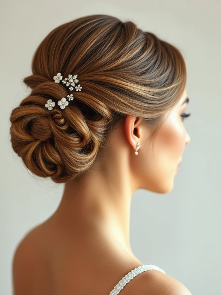 Elegant Updo for Long Hair