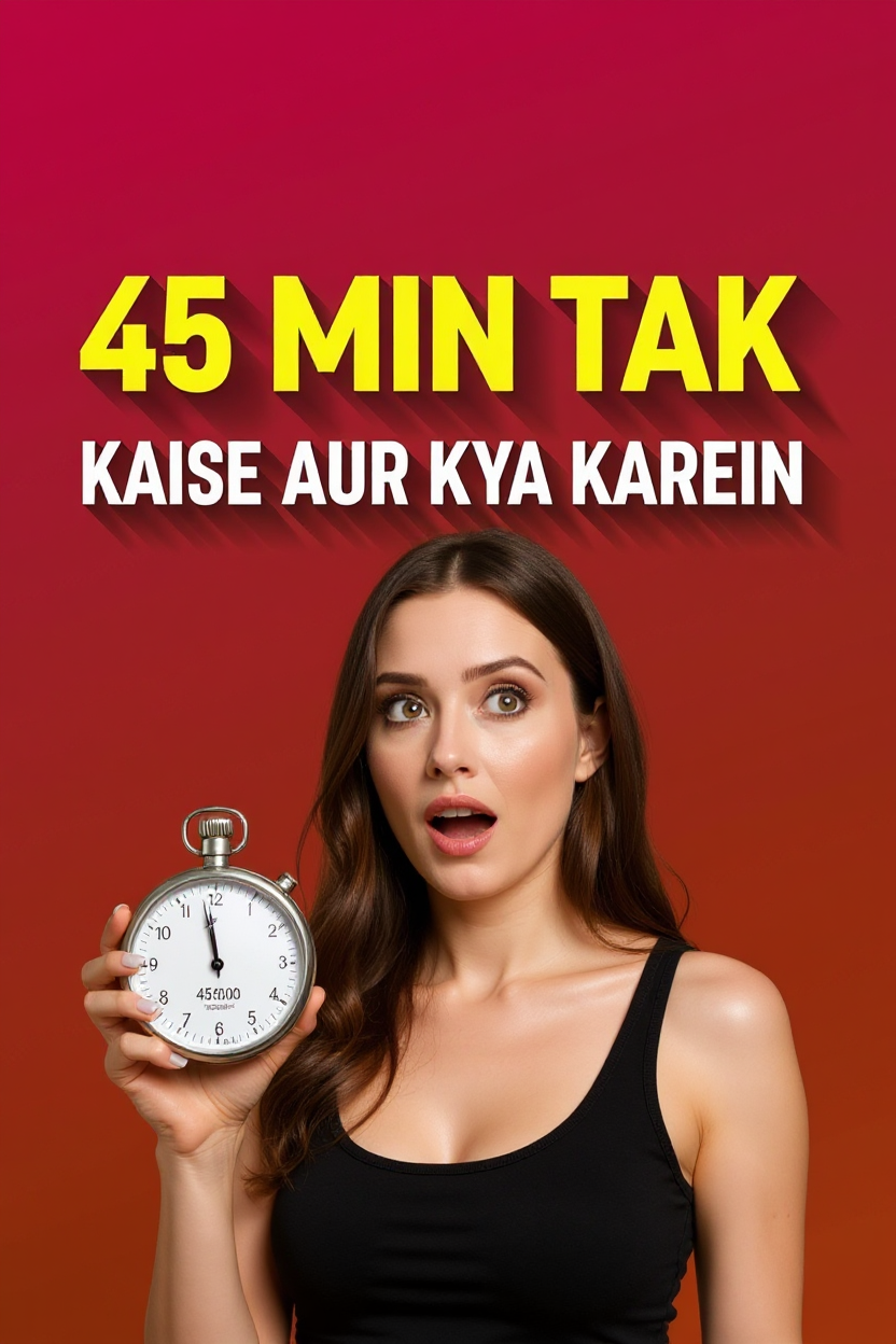 45 min tak kaise aur kya karein