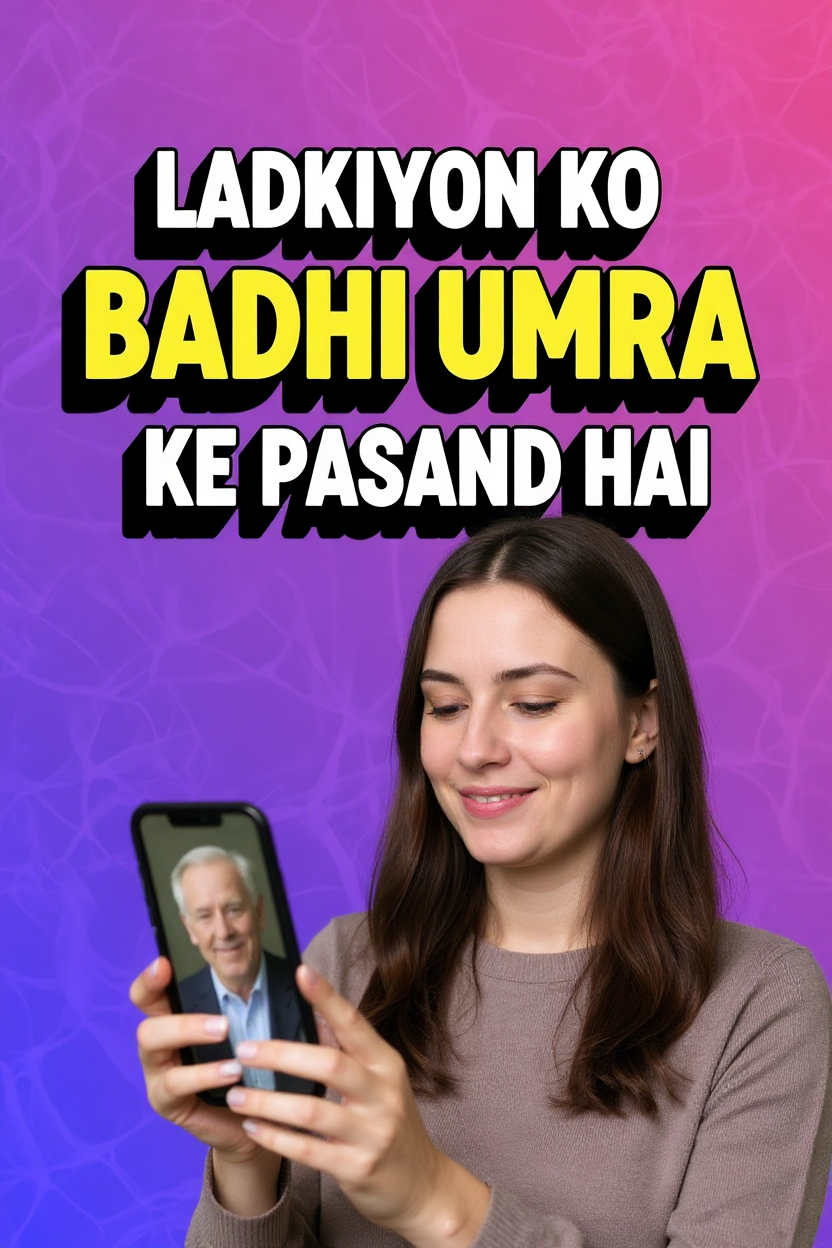 Ladkiyon ko badhi umra ke pasand hai