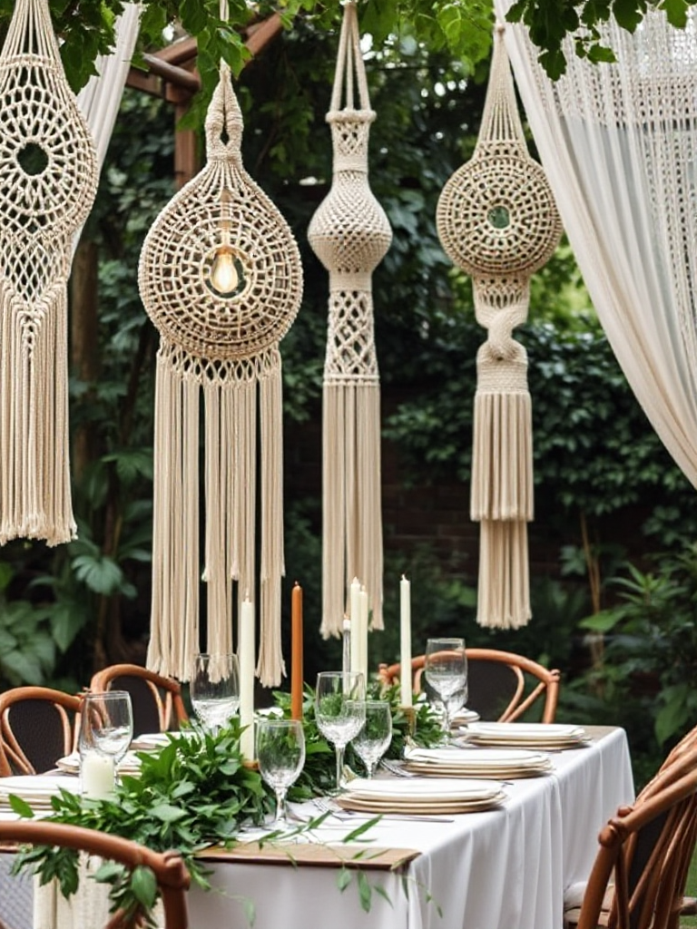 Boho Garden Party Decoration Ideas