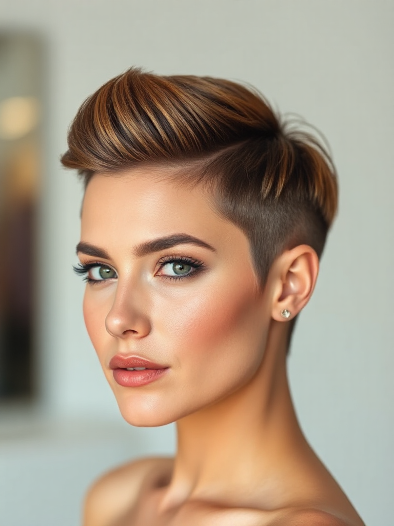 Short Hair with Undercut