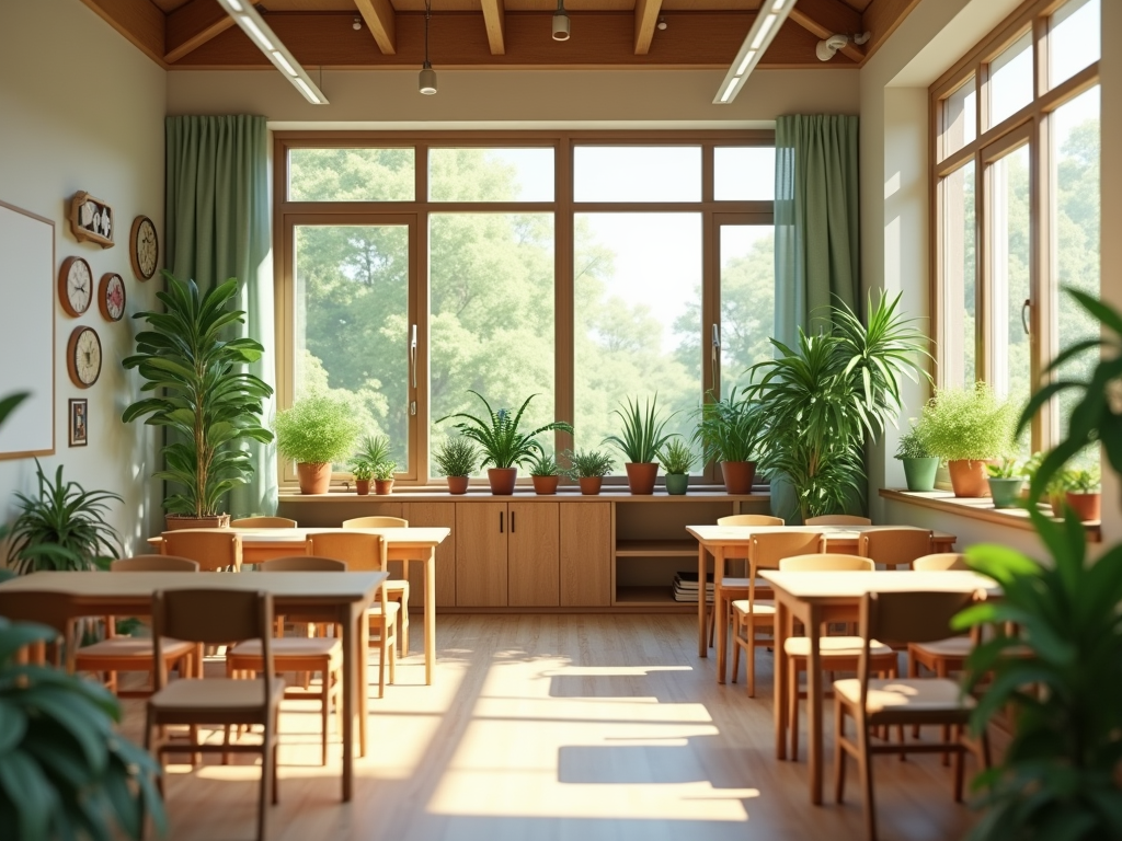 Nature-Inspired Classroom: Creating a Serene Learning Environment