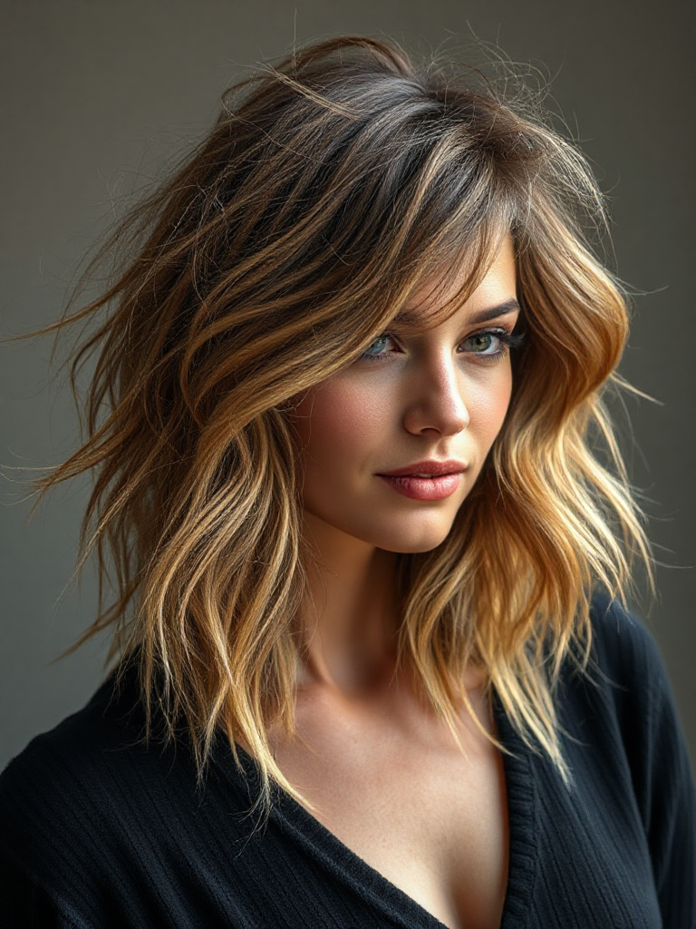 Medium Wavy Hairstyles