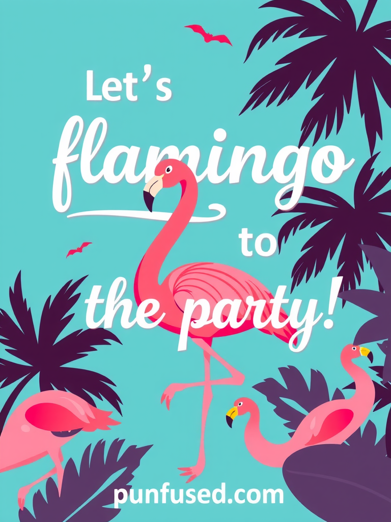 flamingo puns