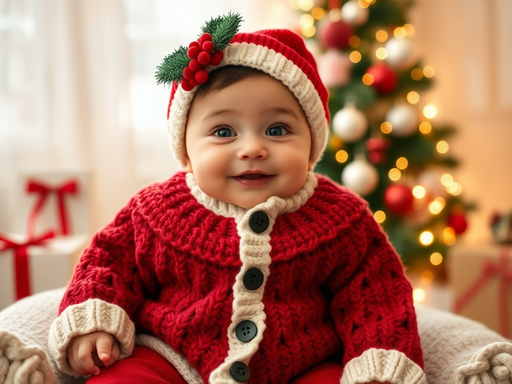 Image for Cozy Christmas Cardigan