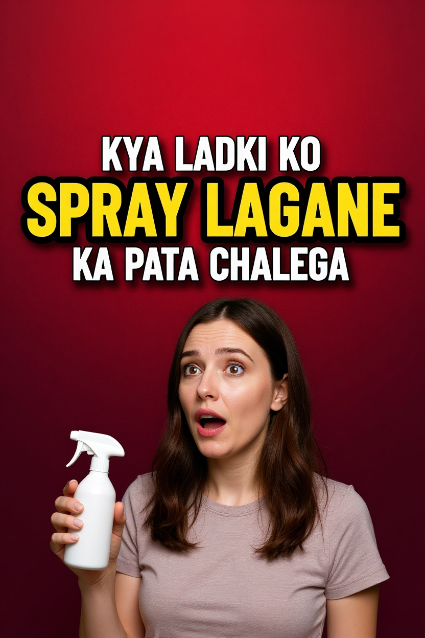 Kya ladki ko spray lagane ka pata chalega