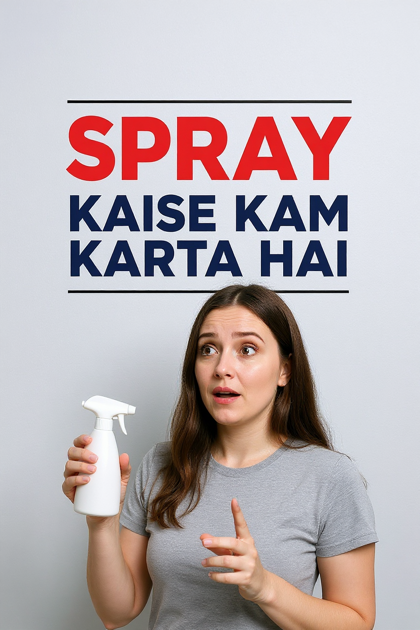 Spray kaise kam karta hai