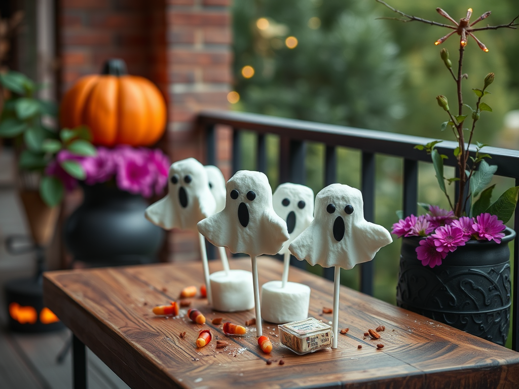 Image for Ghostly Marshmallow Pops