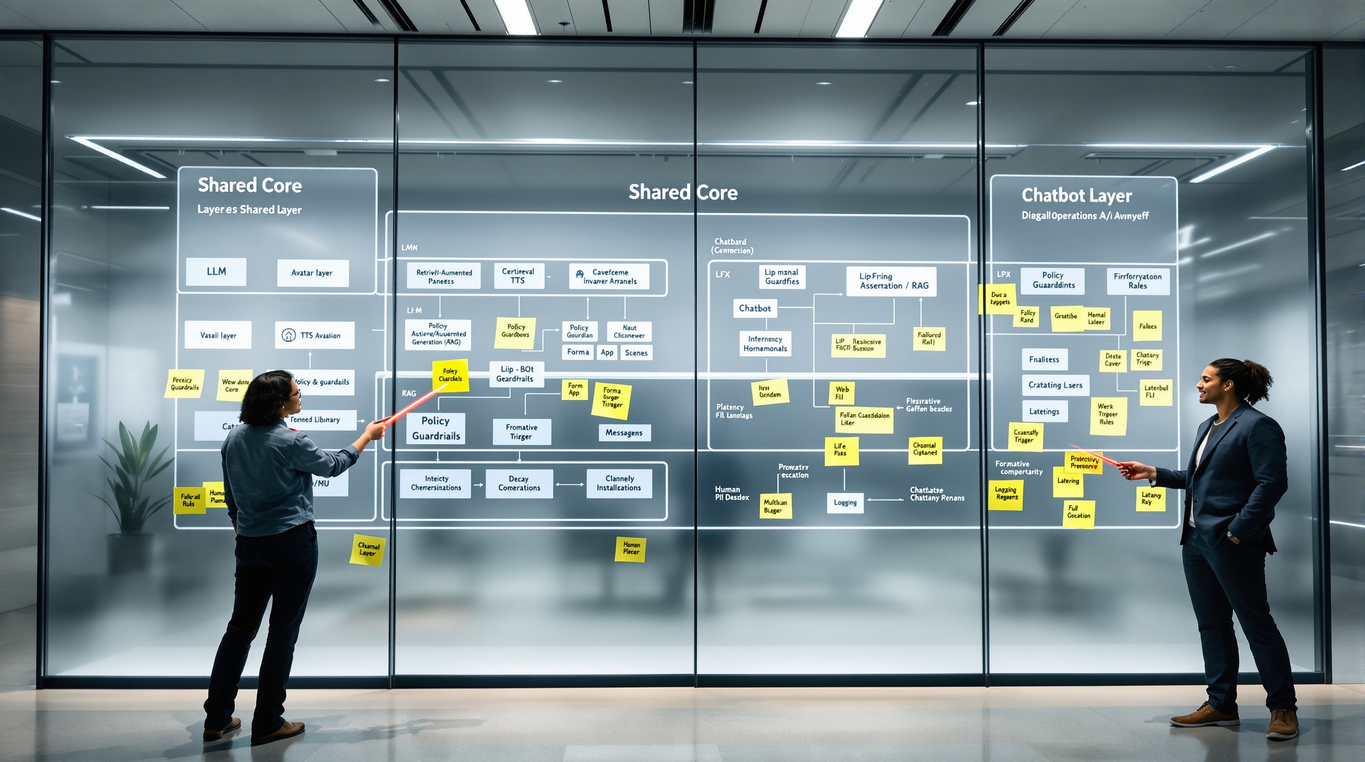 Architecture Blueprint for AI Avatars and Chatbots