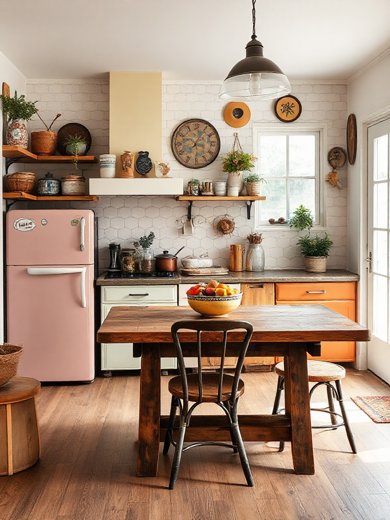 Stunning boho kitchen designs