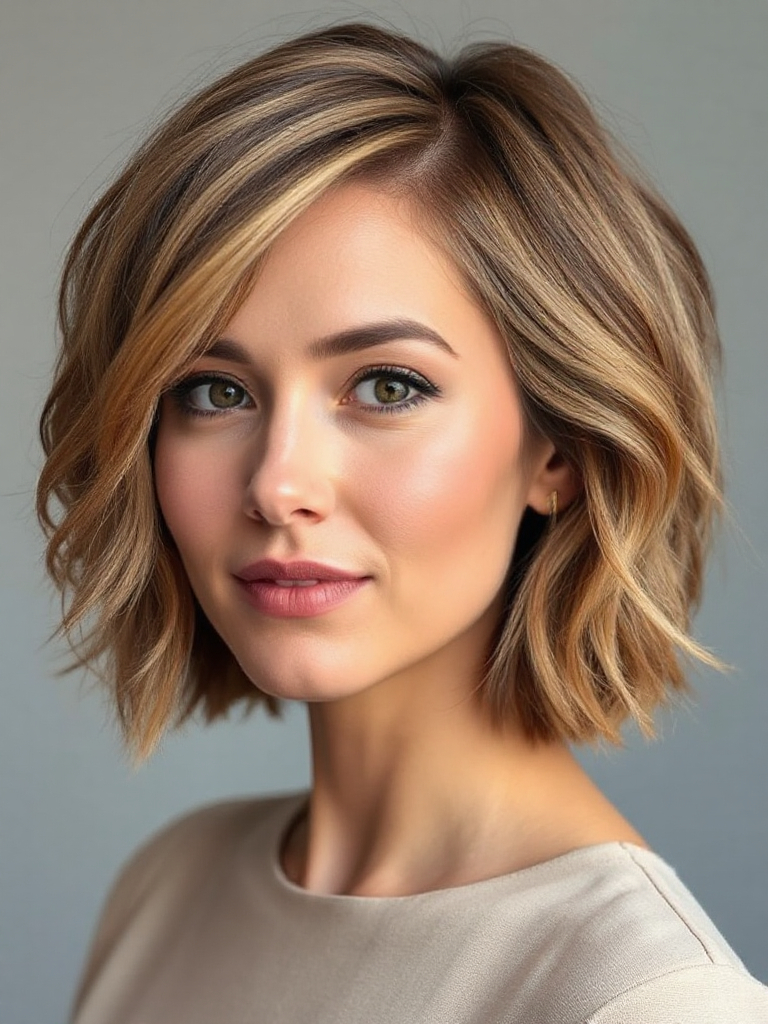 Shoulder Length Hairstyle for women