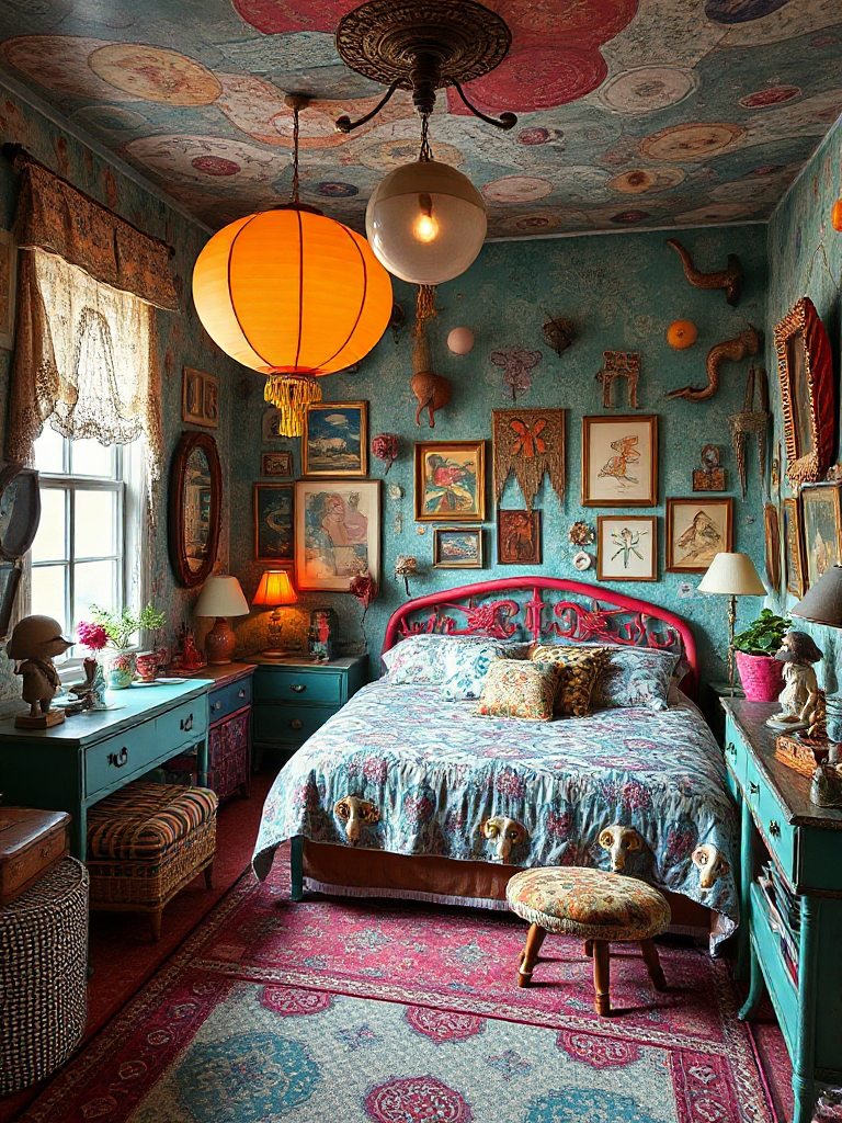 Eclectic bedroom ideas