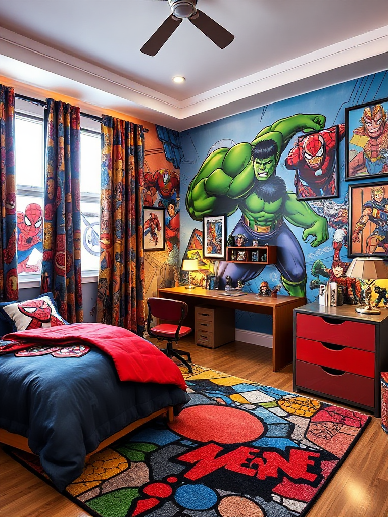 Marvel Bedroom Ideas For Boys