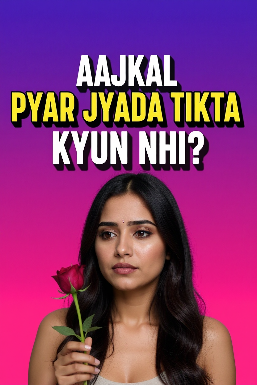 Aajkal pyar jyada tikta kyun nhi?