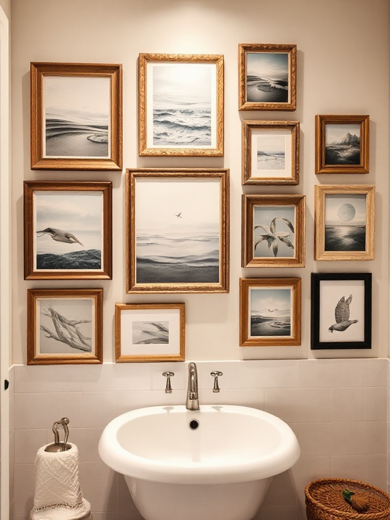 Great bathroom wall decor ideas