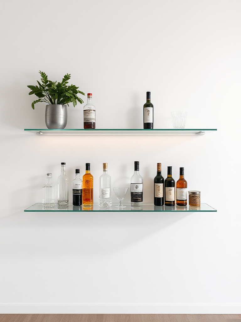 Home Bar Shelf Ideas