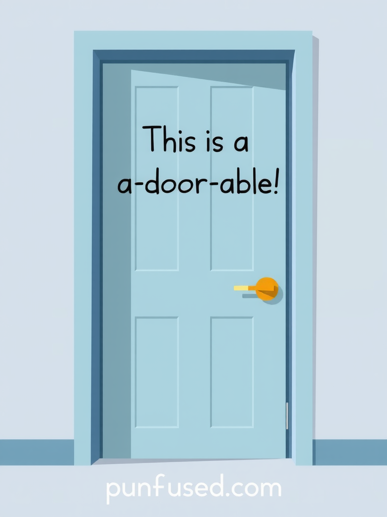 door puns