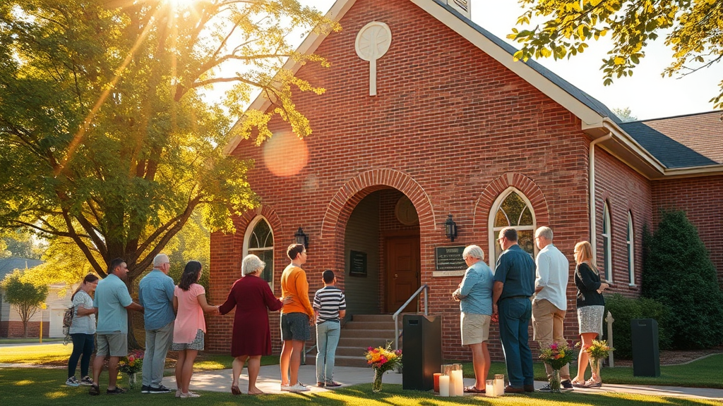 위로의 손을 내밀고 있는 사람들