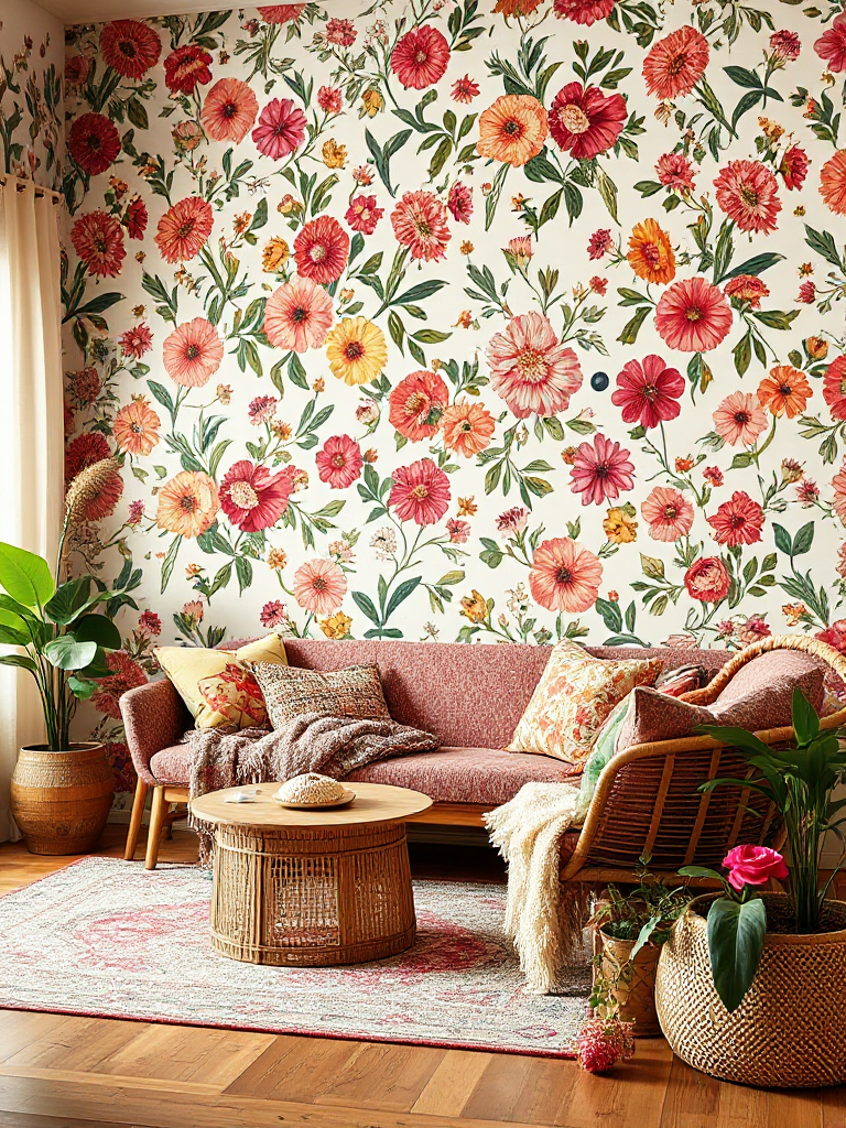 Boho Room Wallpaper Ideas