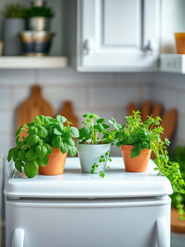 Fridge Top Decor Ideas