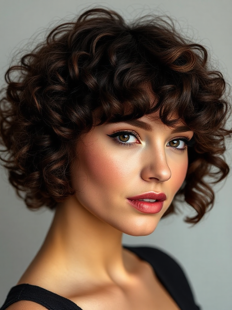 Short Curly Hairstyles for Women